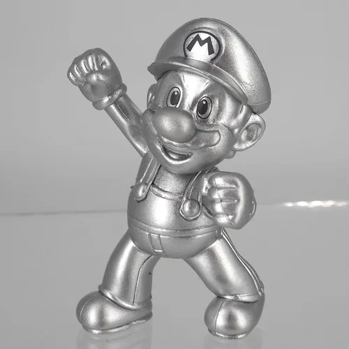 Miniatura 5 de Sanei Boeki Super Mario Figura Colección Metal Mario 1.57 x 1.57 x 1.96 pulgadas FCM-015 Japón Import con bolígrafo táctil original Stylus