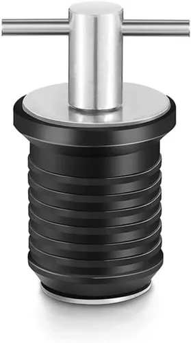 Miniatura 8 de Tapón de drenaje, 3/4 pulgadas, 1 pulgada o 1-1/4 pulgadas, tapón de drenaje en forma de T, tapones de drenaje para barcos marinos, mango de latón