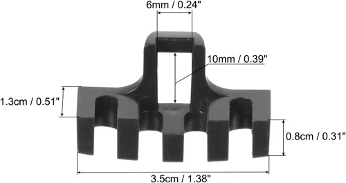 Miniatura 2 de PATIKIL Raqueta de bádminton para ensartar carga de raqueta de alta libra adaptador de carga protector herramienta de encordado