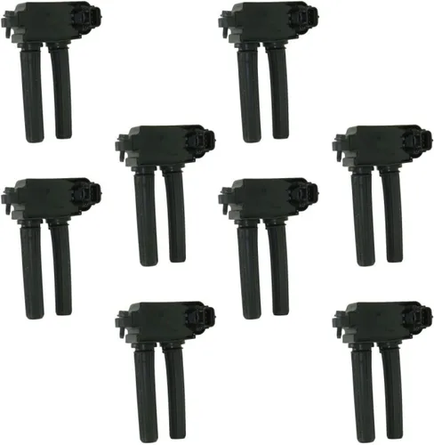 Miniatura 3 de TRQ Juego de bobinas de encendido, 10 piezas, epoxi de alta temperatura, compatible con 97-08 Econoline Super Duty 99-19 E350 Super Duty 99-19 E450