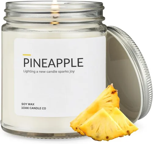 Miniatura 15 de 1OAK Vela de Manzana - Velas perfumadas de cera de soja (Manzana) - Velas de soja para aromatizar el hogar - Quema larga premium - Hechas a mano