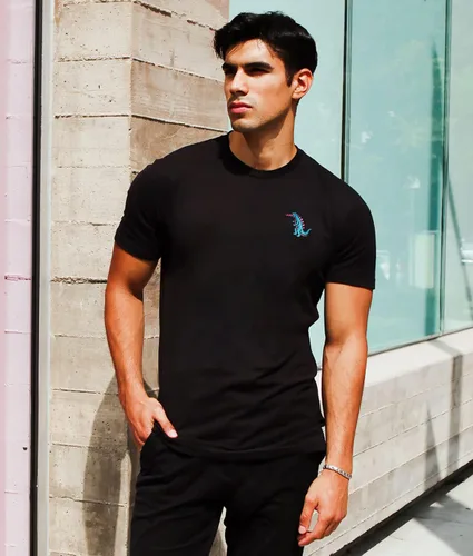 Miniatura 2 de Riot Society - Camiseta de manga corta con estampado a la moda para hombre