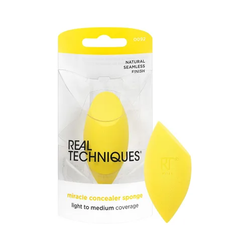 Miniatura 16 de Real Techniques Iconic Blend + Set - Esponjas de maquillaje duo, esponjas de mezcla de maquillaje, para líquidos, crema y polvo, piel de nube