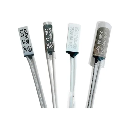 Five KSD9700/TB02 2A/5A Lithium Battery Thermal Protectors, 40-150 Degrees Celsius, 14 * 5 * 2.4 Temperature Control switches.(Plastic-2A-NC,95C)