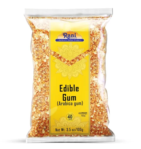 Miniatura 11 de Rani - Goma de mascar comestible entera (goma Goonder Tragacanth), 3.5 onzas (3.53 oz) ~ Todo natural, sin sal Vegano Sin colores Apto