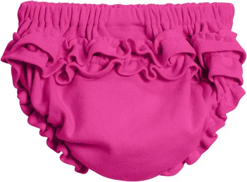Miniatura 8 de City Threads Ruffle Diaper Cover for Baby Girls Soft Cotton, Made in USA Baby Girl Bloomers, Wear Over Disposable and Cloth