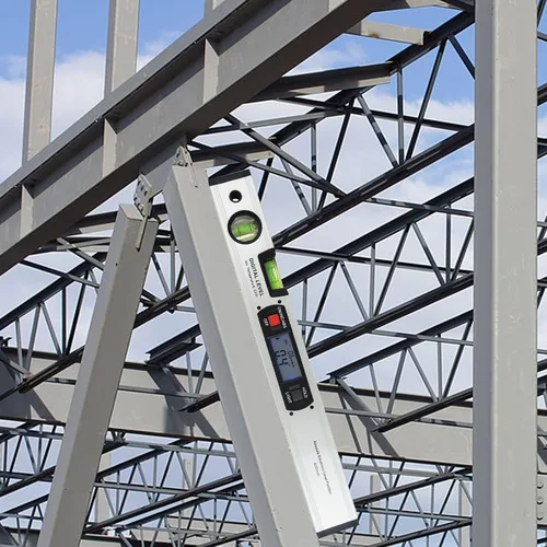 Miniatura 3 de Medidor de ángulo de nivel de alcohol Imán vertical Inclinómetro de 360°, nivel de espíritu, herramienta de regla digital para manitas, medición