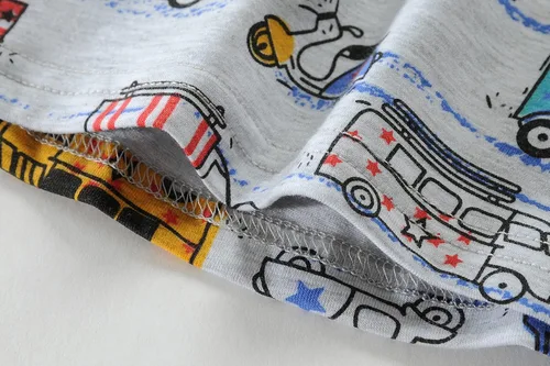 Miniatura 25 de Little Hand Pijamas para niños pequeños, Monster Truck 100% algodón, dinosaurio para niños, 2 piezas, ropa de dormir, conjuntos de ropa de dormir