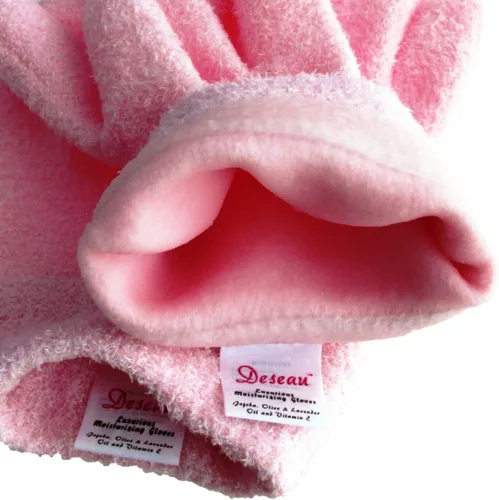 Miniatura 7 de Guantes hidratantes – Lujosa microfibra suave con forro de gel termoplástico infundido con aceites botánicos, un par