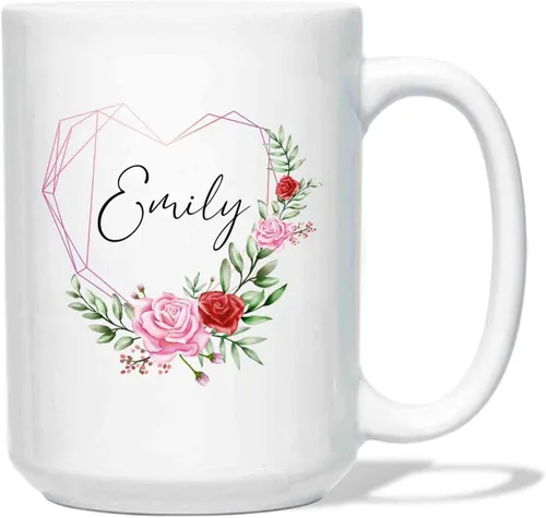 Miniatura 7 de Taza con texto en inglés "I'll Be There For You", taza personalizada con nombre, taza de café con nombre personalizado, regalo para cumpleaños