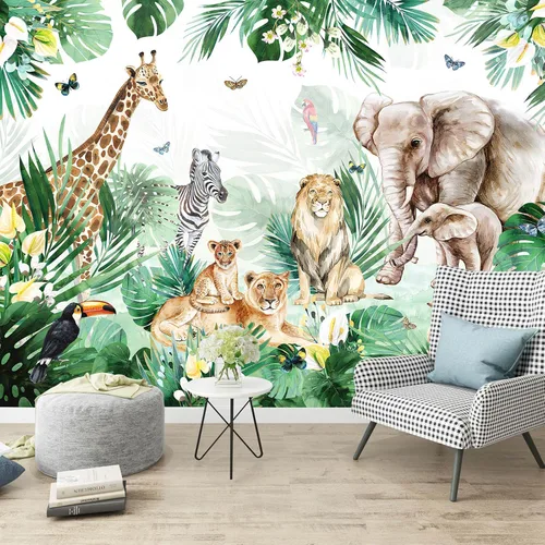 Miniatura 9 de Bormia Road Forest - Papel pintado de pared para dormitorio, tamaño grande, 108 x 75 pulgadas 008