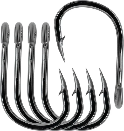 BLUEWING Ganchos de cebo vivo de acero inoxidable, 10 unids/20 unidades, ultra afilados y duraderos para pesca de agua salada y agua dulce