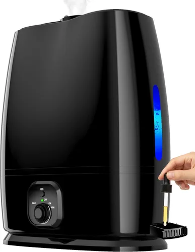 Everlasting Comfort Humidificadores de 6 L para dormitorio, silencioso, tiempo de funcionamiento de 50 horas, sin filtro, humidificador de niebla