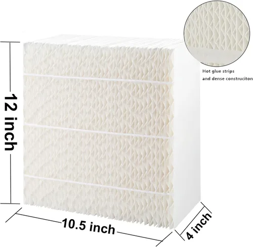 Miniatura 3 de 1 paquete de 1043 filtro de mecha humidificador de repuesto para Essick Air AIRCARE EP9500 EP9700 EP9800 EP9R500 EP9R800 821000 826000 826800