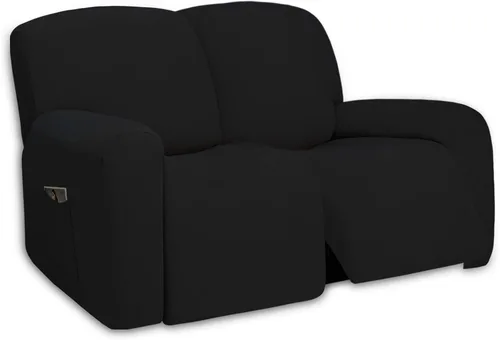 Miniatura 77 de PureFit - Funda superelástica con bolsillo p/protección de sofá/sillón - Suave cubierta de elastano antideslizante, lavable, c/base elástica, apta