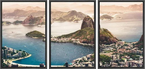 Miniatura 131 de wall26 Lienzo enmarcado para pared, juego de arte de noche estrellada sobre montañas, cielo nocturno tranquilo, naturaleza, desierto, fotografía