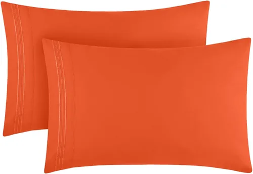 Miniatura 10 de Mellanni Fundas de almohada – Fundas de almohada lujosas, extrasuaves, refrescantes – 2 fundas de almohada de la colección Iconic – Cierre de sobre