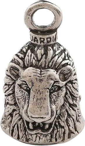 Miniatura 23 de Campana Guardian Bell de Animales para Buena Suerte con Llavero y Bolsa de Regalo de Terciopelo Negro Campana para Motocicleta De peltre sin Koi