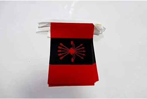 Miniatura 114 de AZ FLAG Señal marítima internacional 42.7 ft BUNTING Flag 40 banderas 9'' x 6'' - Banderas de cuerda del alfabeto náutico 5.9 x 8.3 in