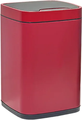 Miniatura 10 de Garbage bin Square Automatic Trash Can with Lid Stainless Steel Smart Induction Trash Can Household Bedroom Living Room Trash Can, 2.3 Gallons/3.1