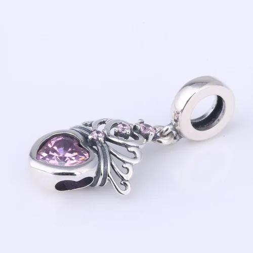 Miniatura 3 de Dijes de tortuga marina de plata de ley 925 para mascotas Pandora pulsera europea