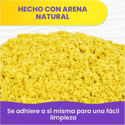 Miniatura 7 de Kinetic Sand, Paquete de 20 huevos con arena de juego roja, amarilla y azul de 3.3 libras para caza de huevos, recuerdos de fiesta y bolsas