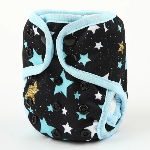 Miniatura 2 de Pañal para bebé recién nacido 8lbs-10lbs (estrellas)