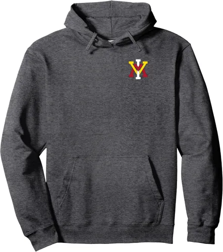 Miniatura 4 de VMI Keydets - Sudadera con capucha con capucha y pecho izquierdo, Negro
