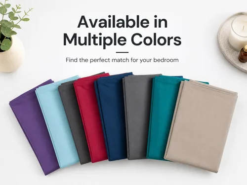 Miniatura 9 de Evolive Nueva Funda de Almohada Corporal de Hilo 300TC 100% Algodón con Cierre de Cremallera Oculto 21"x54" (Gris Carbón)