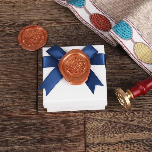 Miniatura 5 de Sello personalizado Sello de cera de invitación de boda personalizado Sube tu foto de logotipo (logotipo de la foto)