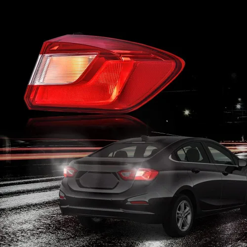 Miniatura 5 de G-PLUS Luz Trasera Compatible con Faro Trasero de Freno para Chevy Cruze LS LT LTZ Premier Sedán de 4 Puertas 2016-2019 con Bombillas y Arnés