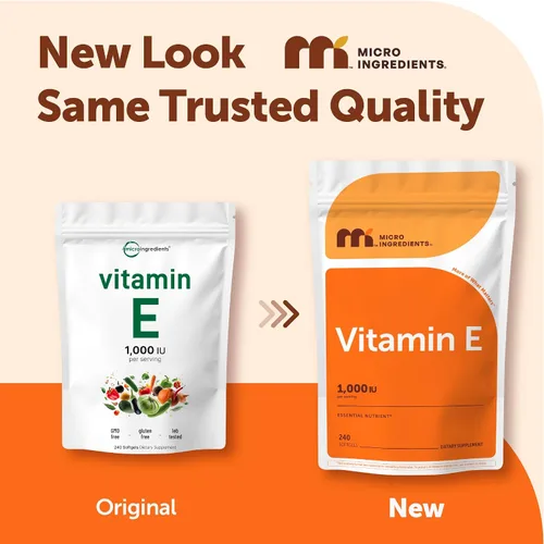 Miniatura 2 de Cápsulas blandas de vitamina E, 1200 IU, 240 unidades, promueve la piel, antioxidante e inmune, píldoras líquidas de aceite de vitamina E premium