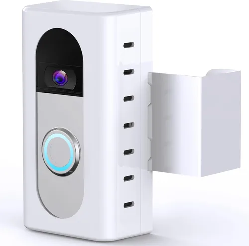 Miniatura 10 de KIMILAR Soporte Antirrobo para Timbre de Video Compatible con Timbre de Video Inalámbrico Ring/Blink, Accesorios de Soporte de Montaje Ajustable