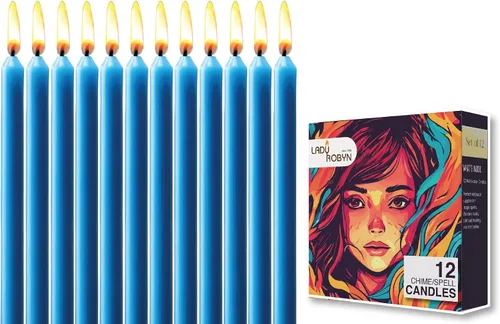 Miniatura 30 de Juego de 20 velas cónicas de color sólido, velas de cera de parafina sin goteo de 4 pulgadas con mecha de algodón, ideal para bodas, shabat, Rojo
