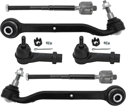 Miniatura 235 de Detroit Axle - Kit de extremo delantero para Chrysler 300 Dodge Charge Challenger 2011-2023, 2 brazos de control inferiores traseros 2 rótulas