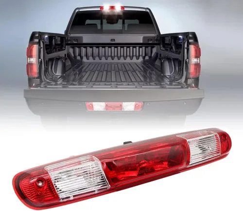 Miniatura 2 de GXARTS 25890530 3ª Tercera Luz de Freno Lámpara de Carga Luz de Parada de Montaje Alto Compatible con Chevy Silverado GMC Sierra 1500 2500 3500 HD