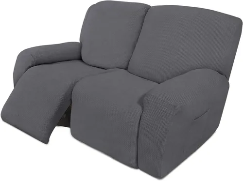 Miniatura 97 de Easy-Going - Funda elástica para sofá reclinable y sofá cama, 6 piezas, protector de muebles, suave, parte inferior elástica, tela jacquard