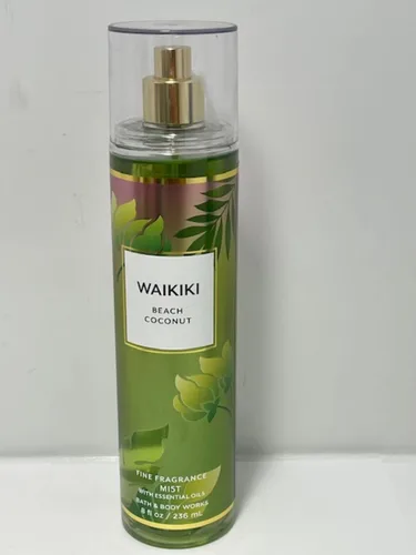 Miniatura 5 de Bath & Body Works - Bruma de fragancia fina de coco fresco y algodón, 8 onzas líquidas