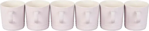 Miniatura 2 de Le Creuset - Juego de 6 tazas de cerámica London, 12 onzas cada una, color chalota Shallot