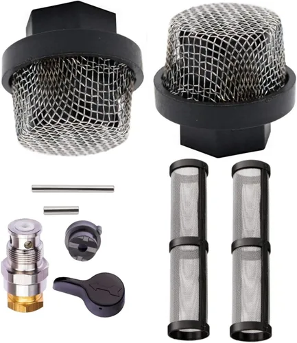 Miniatura 13 de 235014 Prime Spray Valve Aftermarket Drain Valve compatible con Graco 390 395 490 495 595 Pulverizador de pintura sin aire