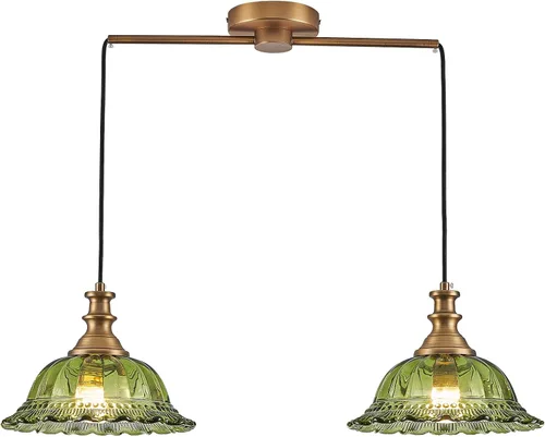 Miniatura 24 de HDDFL Lámparas Colgantes de Vidrio Modernas Accesorios de Iluminación Colgante Lámpara Colgante Acabado Cepillado Accesorio de Luz Colgante