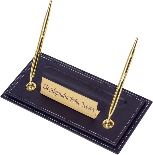 Miniatura 5 de Juego de escritorio de cuero, accesorios de escritorio de trabajo para mesa de oficina, organizador de almacenamiento de escritorio, 13 piezas Blanco