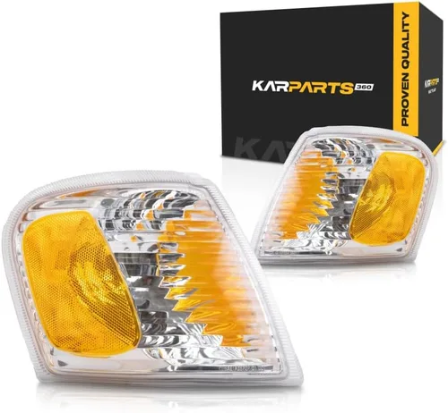KarParts360: Para 2001 2002 2003 Ford Explorer Park/luz de señal par par conductor y pasajero lado sustituye a FO2520164 FO2521164 FO2521164 Lado