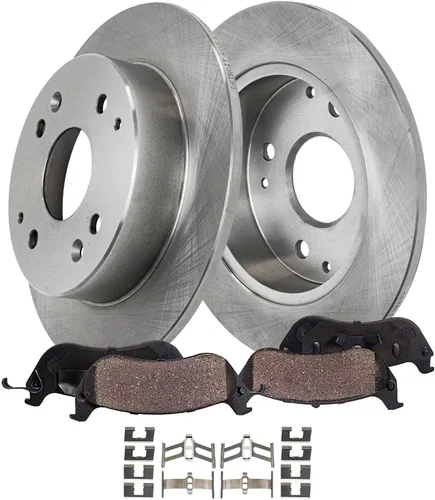 Miniatura 27 de Detroit Axle - Kit de Frenos Traseros para Nissan Altima Maxima Juke Sentra Rotores de Freno de Disco y Pastillas de Frenos Cerámicos Reemplazo
