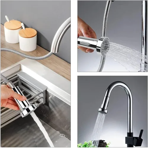 Miniatura 7 de Kitchen Faucet Spray Head 2 Function Kitchen Tap Spray Head Replacement Part Anti-Splash Shower Head for Kitchen Pull Out Tap & Bathroom Mixer