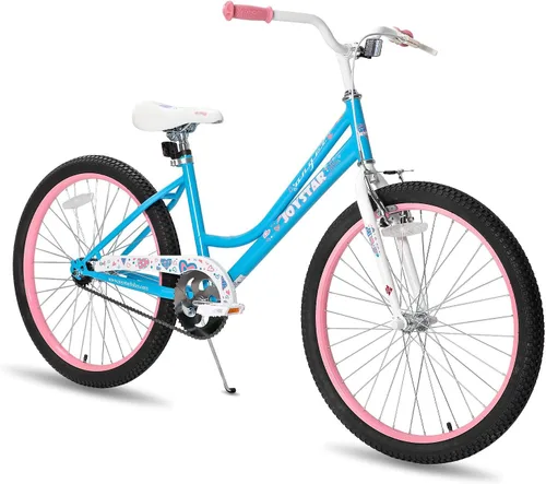 Miniatura 13 de JOYSTAR Angel Bicicleta para Niñas para Niñas Pequeñas y Niños de 2 a 13 Años, Bicicleta para Niños de 12, 14, 16, 18, 20 Pulgadas con Ruedas de Azul