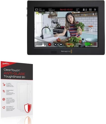 Miniatura 13 de BoxWave Protector de pantalla compatible con Blackmagic Video Assist 7 3G – ClearTouch Anti-Glare (2 unidades), antihuellas mate