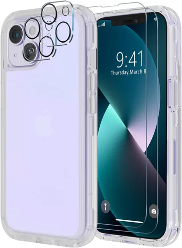 Miniatura 31 de Diverbox Funda para iPhone 13 [A prueba de golpes] [A prueba de caídas] [A prueba de polvo], Funda de Teléfono de Protección Resistente para Apple