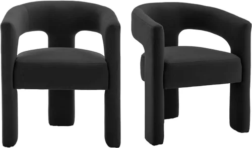 Miniatura 28 de Modernas sillas de comedor, silla de sherpa tapizada de terciopelo con respaldo, silla de tocador Boucle ensamblada cómoda para cocina, comedor
