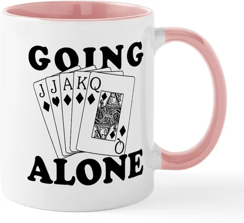Miniatura 8 de CafePress Euchre Champ Mugs Taza de café de cerámica de 11 oz (11.0 fl oz)